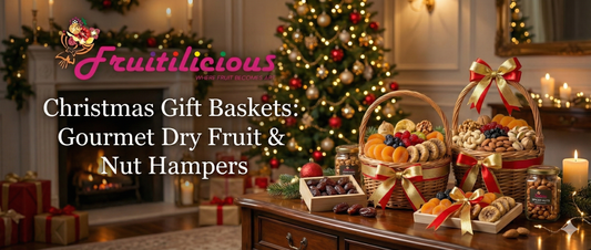 Christmas Gift Baskets: Gourmet Dry Fruit & Nut Hampers