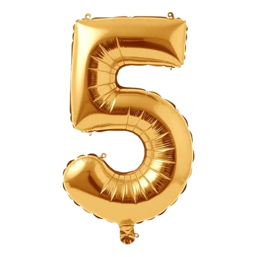 Golden Number Balloon
