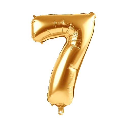 Golden Number Balloon