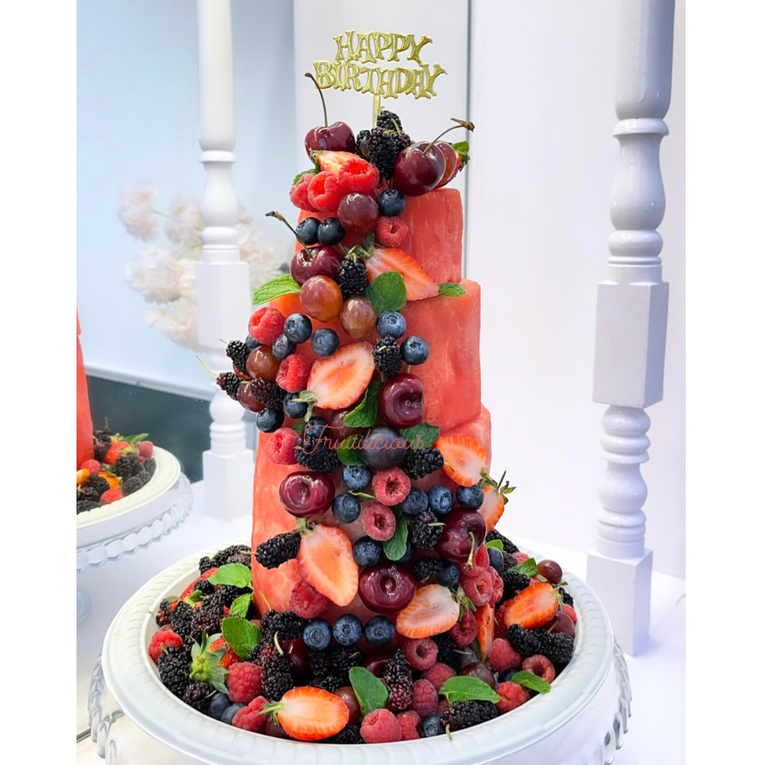 Watermelon Fruit Cake